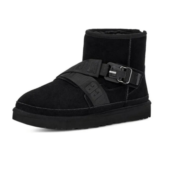 UGG Classic Mini Boots BLACK MENS Size 13 - Picture 2 of 15